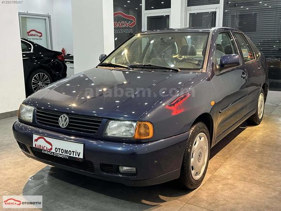 KARACA'dan 1996 VW POLO CLASSİC 1.6 BOYASIZ 218.000 KM. GÜMRÜK