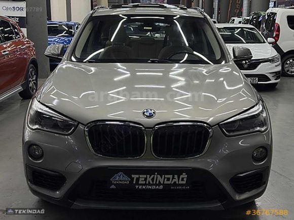 TEKİNDAĞ'DAN SENETLİ KREDİLİ SATIŞ/ 2016 BMW X1 CAM TAVAN
