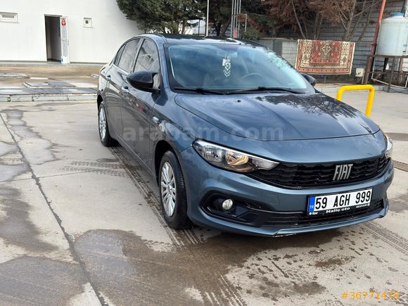Sahibinden Fiat Egea 1.4 Fire Easy 2022 Model  27.000 km Mavi