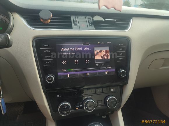 Öğretmenden düşük km Sahibinden Skoda Octavia 1.6 TDI Style 2017 Model