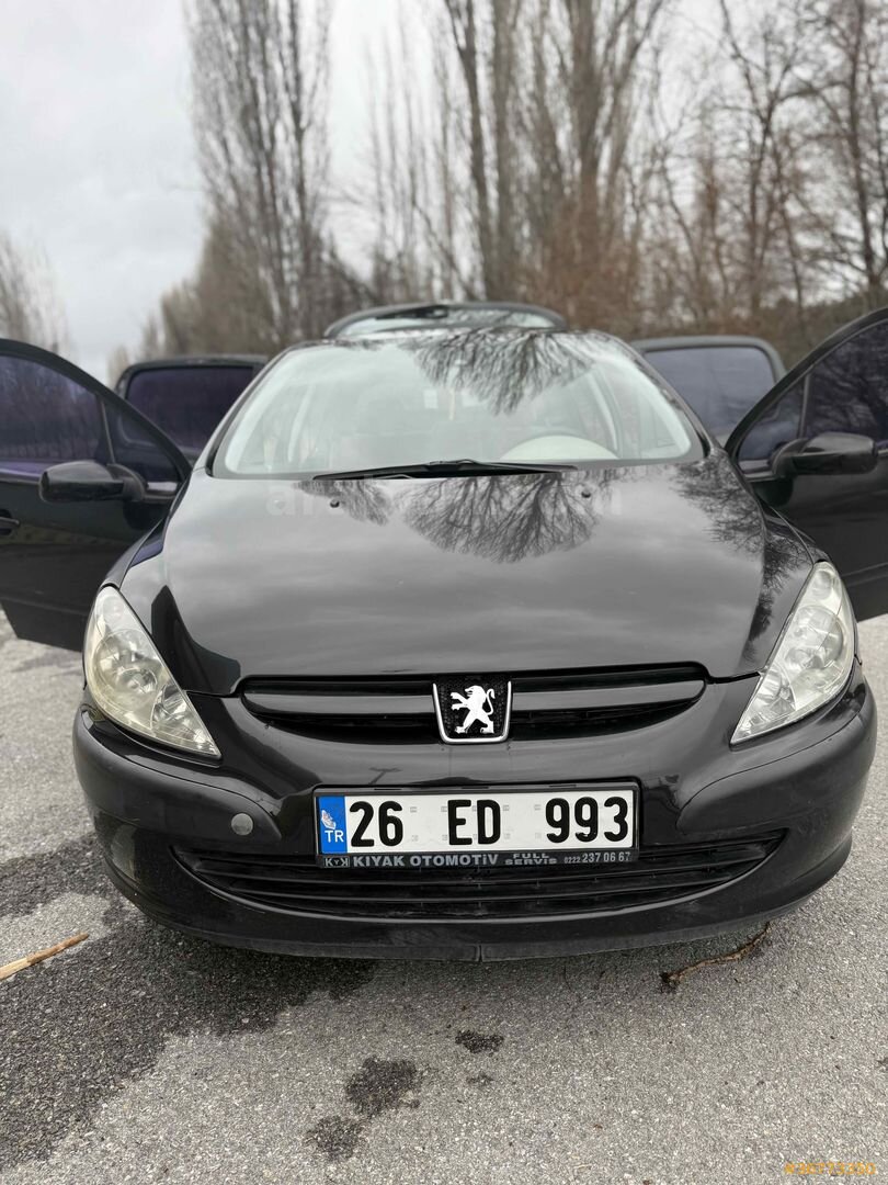 Sahibinden Peugeot 307 1.6 XT 2004 Model Eskişehir 131.000 km Siyah 2