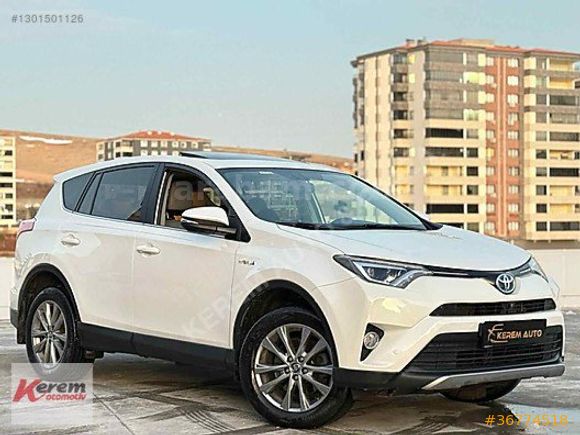 2017 RAV4 2.5 HYBRİD 4X4 PREMİUM PLUS FULL SERVİS BAKIMLI +