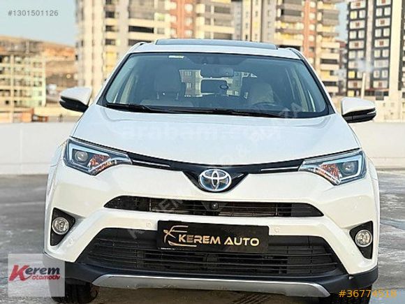2017 RAV4 2.5 HYBRİD 4X4 PREMİUM PLUS FULL SERVİS BAKIMLI +