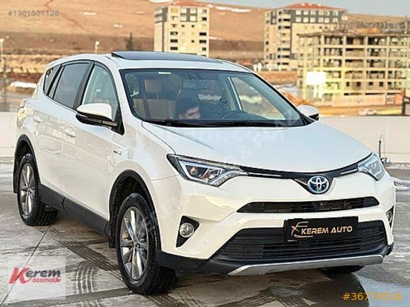 2017 RAV4 2.5 HYBRİD 4X4 PREMİUM PLUS FULL SERVİS BAKIMLI +