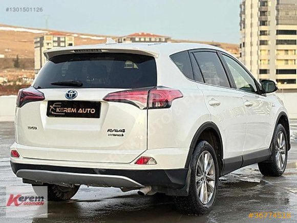 2017 RAV4 2.5 HYBRİD 4X4 PREMİUM PLUS FULL SERVİS BAKIMLI +