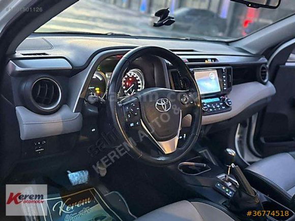 2017 RAV4 2.5 HYBRİD 4X4 PREMİUM PLUS FULL SERVİS BAKIMLI +