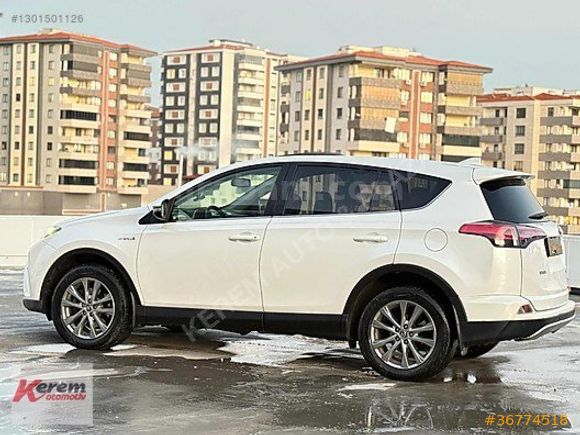 2017 RAV4 2.5 HYBRİD 4X4 PREMİUM PLUS FULL SERVİS BAKIMLI +