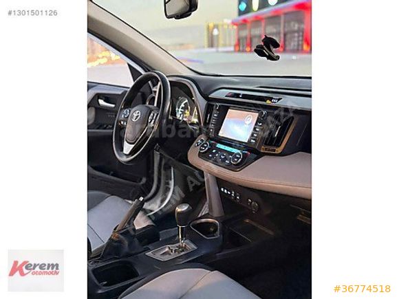 2017 RAV4 2.5 HYBRİD 4X4 PREMİUM PLUS FULL SERVİS BAKIMLI +