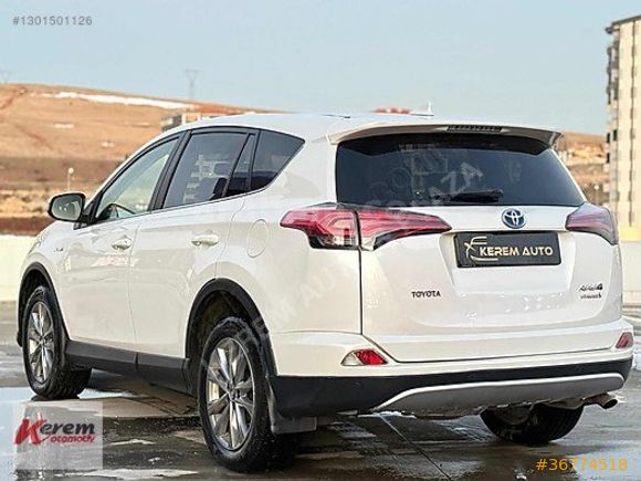 2017 RAV4 2.5 HYBRİD 4X4 PREMİUM PLUS FULL SERVİS BAKIMLI +