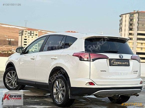 2017 RAV4 2.5 HYBRİD 4X4 PREMİUM PLUS FULL SERVİS BAKIMLI +