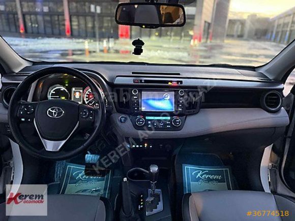 2017 RAV4 2.5 HYBRİD 4X4 PREMİUM PLUS FULL SERVİS BAKIMLI +