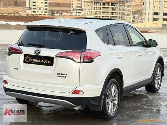 2017 RAV4 2.5 HYBRİD 4X4 PREMİUM PLUS FULL SERVİS BAKIMLI +
