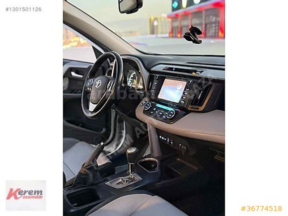 2017 RAV4 2.5 HYBRİD 4X4 PREMİUM PLUS FULL SERVİS BAKIMLI +