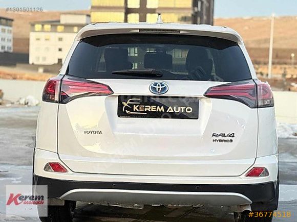 2017 RAV4 2.5 HYBRİD 4X4 PREMİUM PLUS FULL SERVİS BAKIMLI +