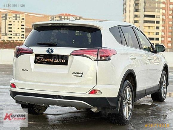 2017 RAV4 2.5 HYBRİD 4X4 PREMİUM PLUS FULL SERVİS BAKIMLI +