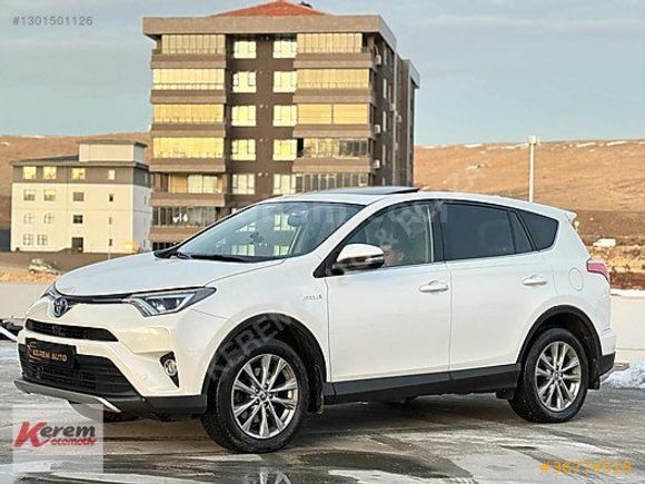 2017 RAV4 2.5 HYBRİD 4X4 PREMİUM PLUS FULL SERVİS BAKIMLI +