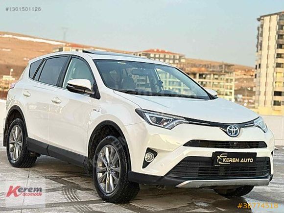 2017 RAV4 2.5 HYBRİD 4X4 PREMİUM PLUS FULL SERVİS BAKIMLI +