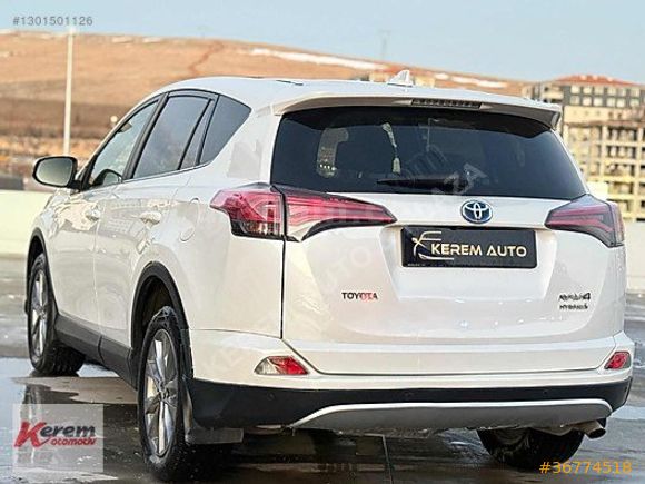 2017 RAV4 2.5 HYBRİD 4X4 PREMİUM PLUS FULL SERVİS BAKIMLI +