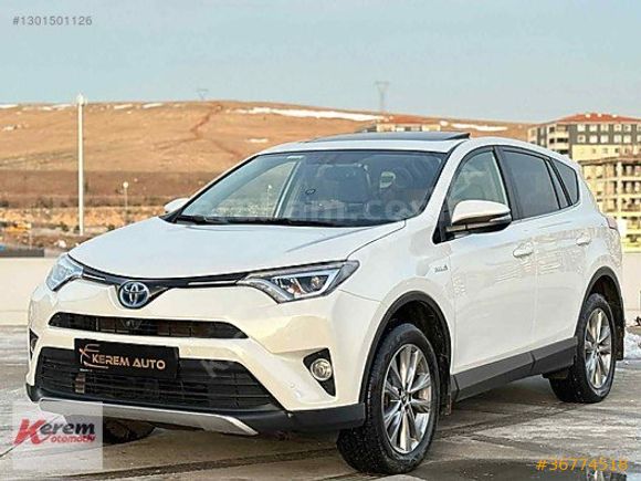 2017 RAV4 2.5 HYBRİD 4X4 PREMİUM PLUS FULL SERVİS BAKIMLI +