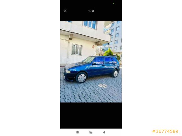 Sahibinden Fiat Uno 70 SX 1996 Model 