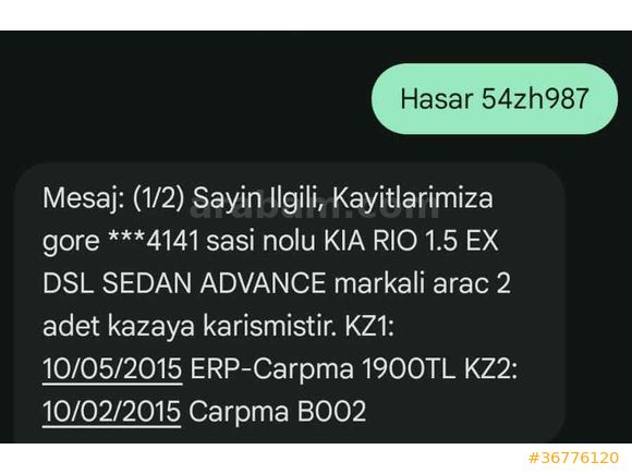 Acil satılık 