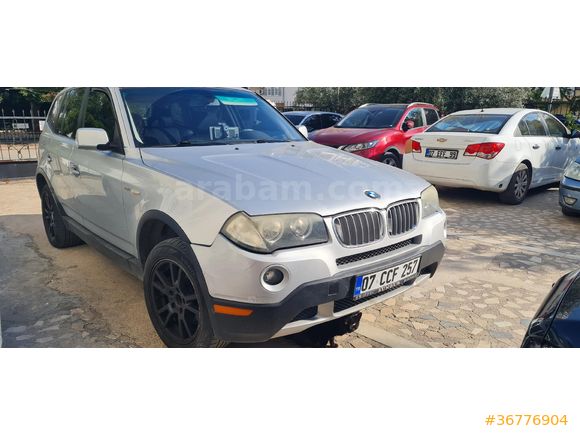 Sahibinden BMW X3 20d 2006 Model  323.000 km Gri