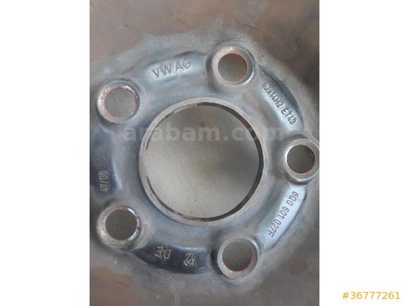 14 İNÇ 5X100 KARA JANT