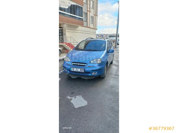 Sahibinden orjinal 162 binde kazasız  Chevrolet Rezzo 1.6 SX Comfort edition 2005 Model Kütahya