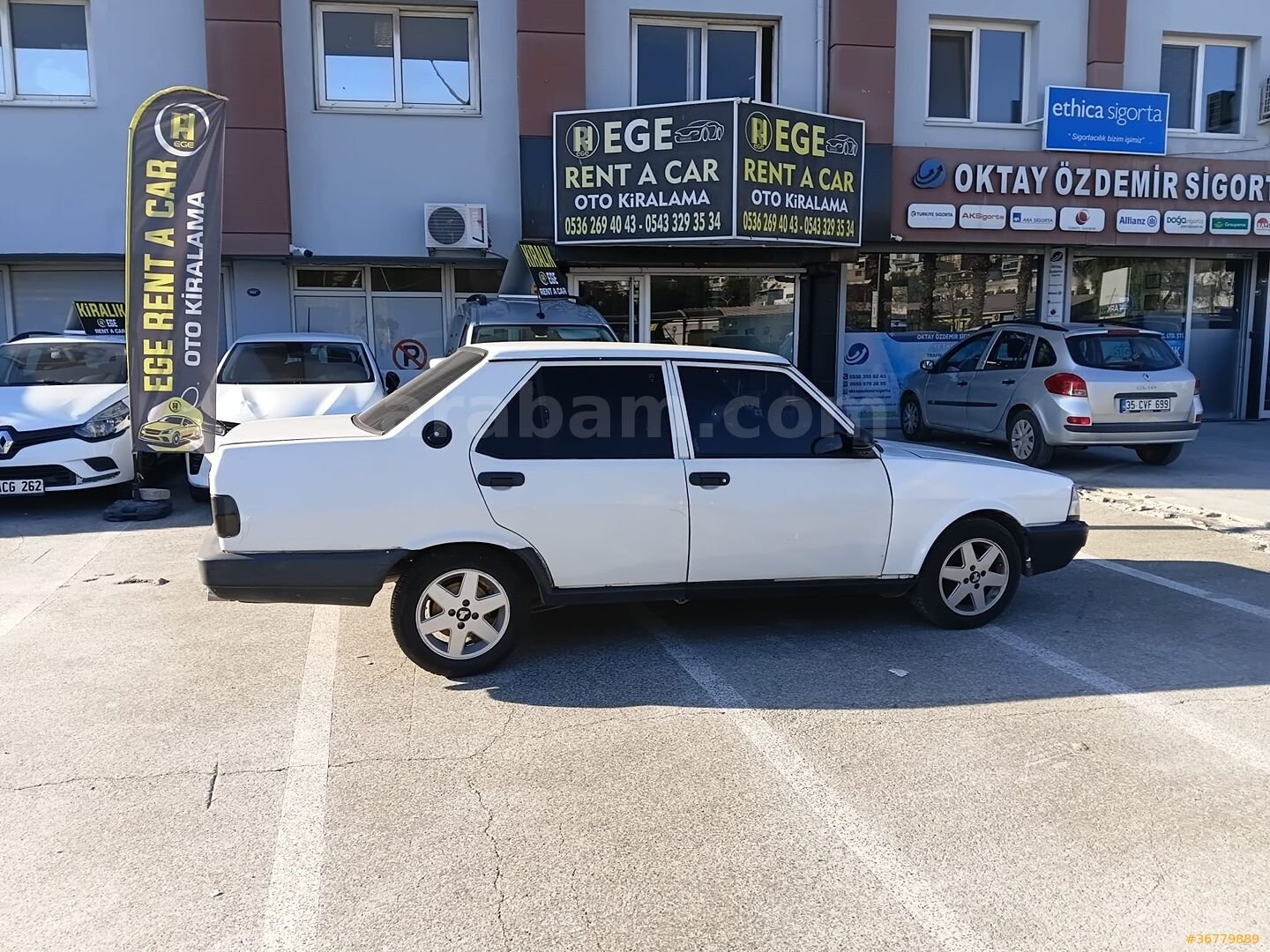 Galeriden Tofaş Şahin 1.6 1994 Model İzmir 250.000 km Beyaz 5