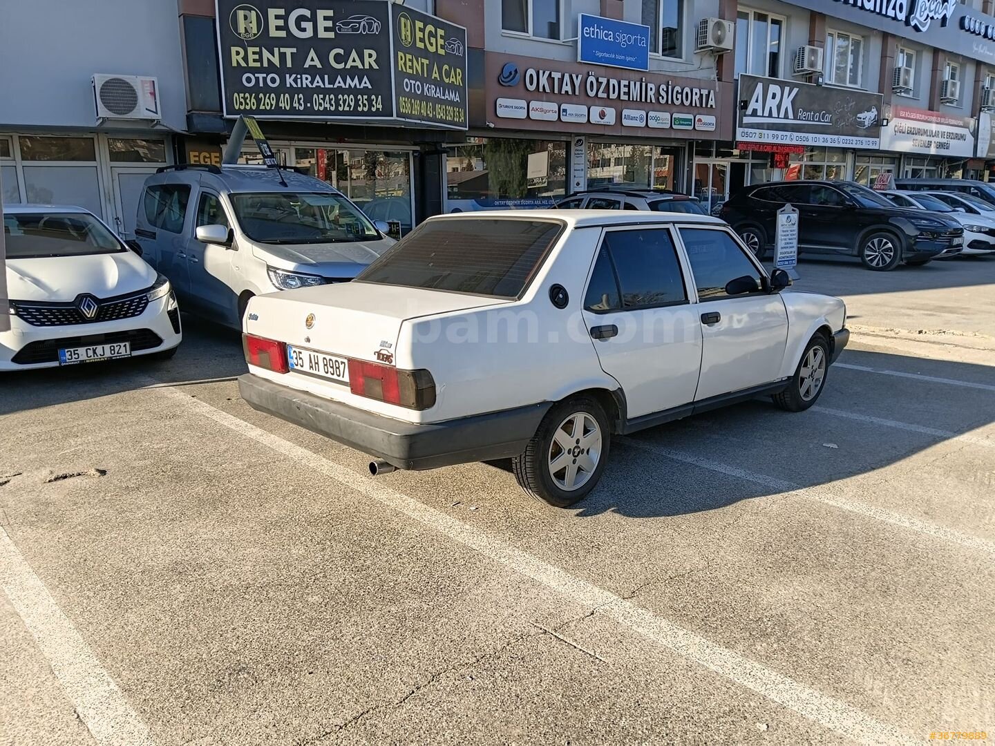 Galeriden Tofaş Şahin 1.6 1994 Model İzmir 250.000 km Beyaz 3
