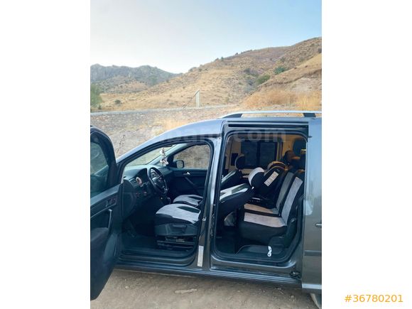 memurdan değişensiz  Volkswagen Caddy 2.0 TDI Trendline 2020 Model  147.000 km Gri