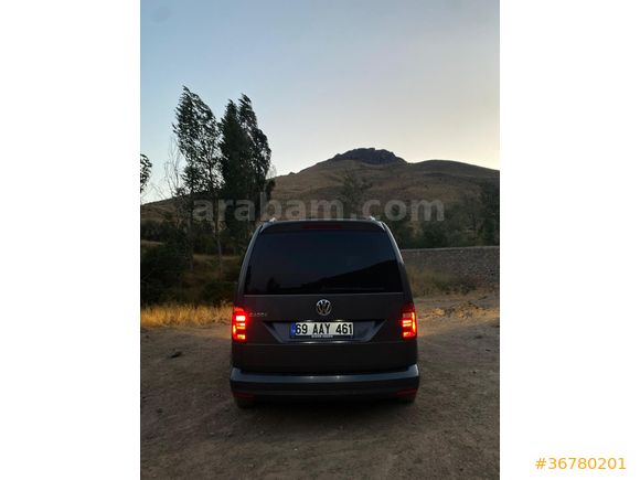 memurdan değişensiz  Volkswagen Caddy 2.0 TDI Trendline 2020 Model  147.000 km Gri
