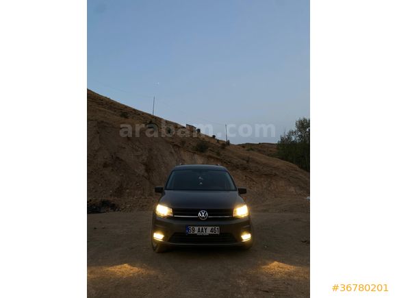 memurdan değişensiz  Volkswagen Caddy 2.0 TDI Trendline 2020 Model  147.000 km Gri