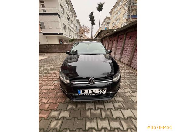 Sahibinden Volkswagen Polo 1.4 TDi Comfortline 2017 Model Ankara 170.000 km Siyah