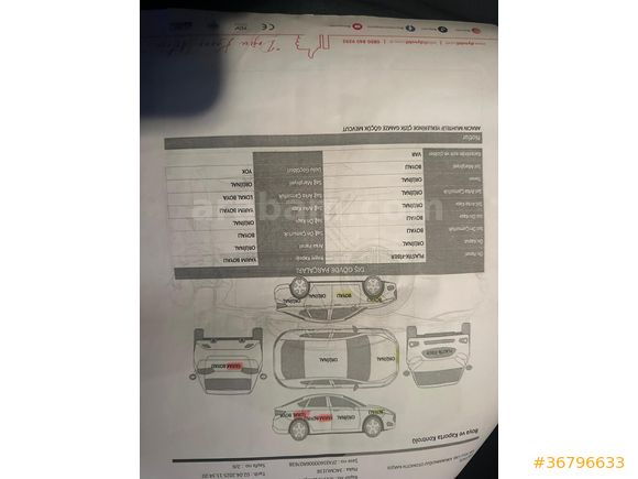 Sahibinden Fiat Egea 1.3 Multijet Easy 2019 Model