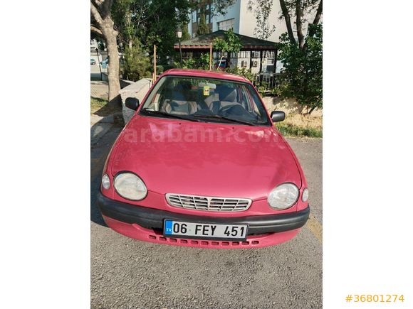 Sahibinden Toyota Corolla 1.6 Terra 1999 Model  degerinde otomatik araçla takas yapılır