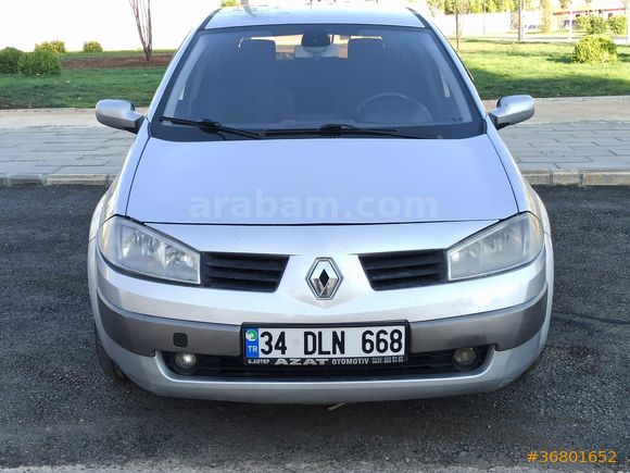 Sahibinden Renault Megane 1.5 dCi Dynamique 2005 Model  395.000 km Gri (metalik)