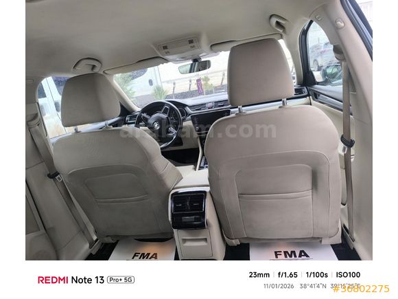 Sahibinden Skoda SuperB 1.6 TDI Style 2017 Model