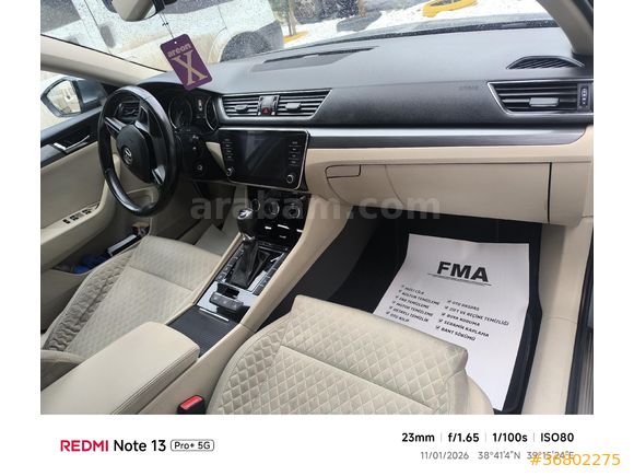 Sahibinden Skoda SuperB 1.6 TDI Style 2017 Model