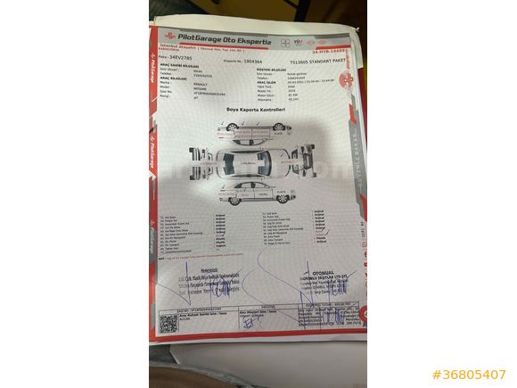 Sahibinden RENAULT MEGANE 1.5 DİZEL TOUCH PAKET 2016 Model 