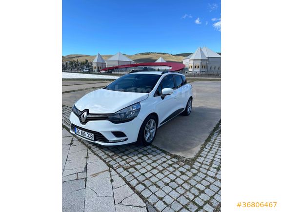 Sahibinden Renault Clio 1.5 dCi SportTourer Joy 2018 Model  183.000 km Beyaz