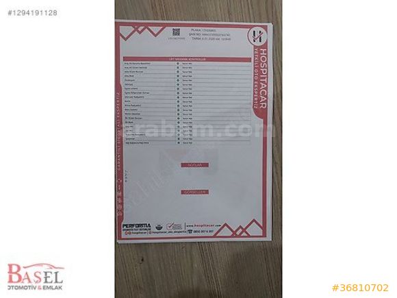 BAŞEL OTOMOTİVDEN BAKIMLARI FULL YAPILMIŞ TEMİZ LİNEA ACTIV PLUS