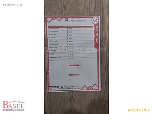 BAŞEL OTOMOTİVDEN BAKIMLARI FULL YAPILMIŞ TEMİZ LİNEA ACTIV PLUS