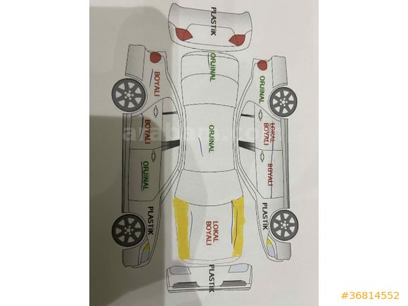 Sahibinden Renault Megane 1.6 Privilege 2006 Model  otomatik