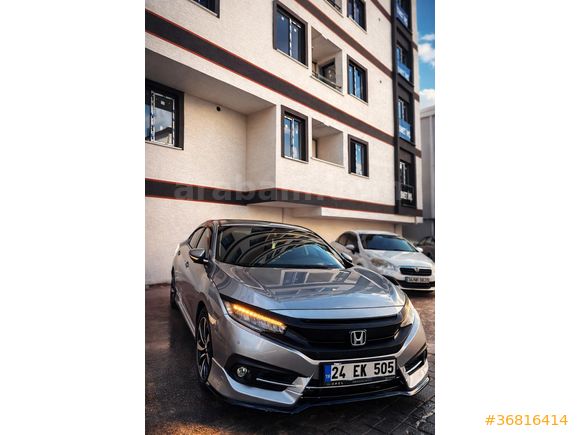 Sahibinden Honda Civic 1.6 i-VTEC eco Executive 2017 Model  110.000 km Gri (Gümüş)