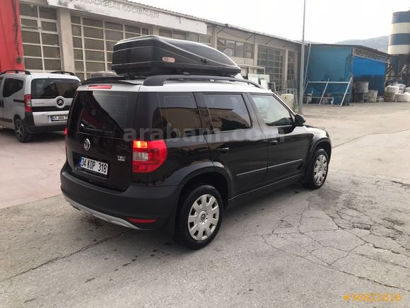Sahibinden Skoda Yeti 1.6 TDI Ambition Greenline 2012 Model  330.000 km Siyah