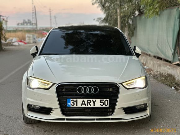 Cam Tavan Audi A3 Sedan 1.6 TDI Ambition 2014 Model Beyaz