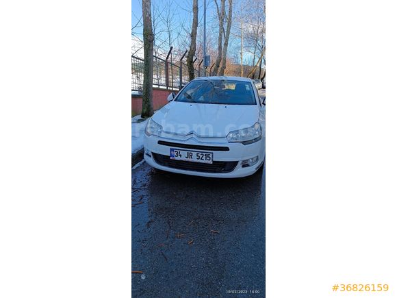 Sahibinden Citroen C5 1.6 e-HDi Confort 2012 Model İstanbul 160.000 km Beyaz