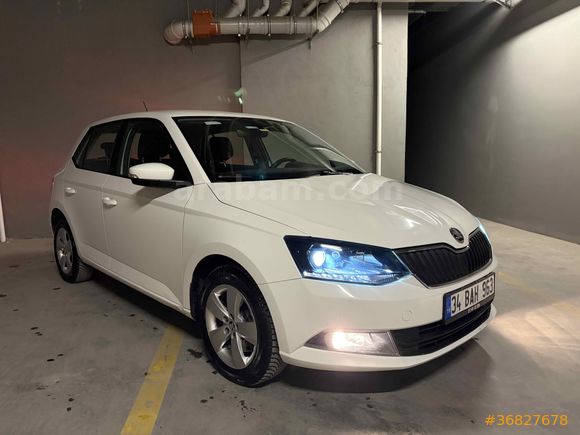 Sahibinden Skoda Fabia 1.0 Style 2017 Model 18 çıkışlı 86bin km Beyaz