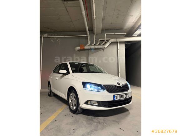 Sahibinden Skoda Fabia 1.0 Style 2017 Model 18 çıkışlı 86bin km Beyaz